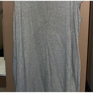 Grey tee shirt dress